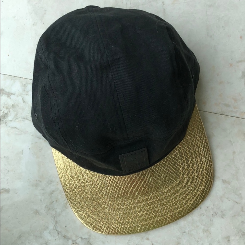 Gold Brimmed Manhattan Project Hat